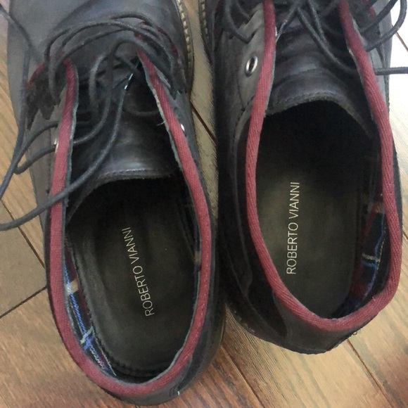 Roberto Vanni Leather Black Mens Boots. - Picture 3 of 8